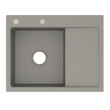 Мийка для кухні інтегрована VENTA Gray 630x500 BVM6350G