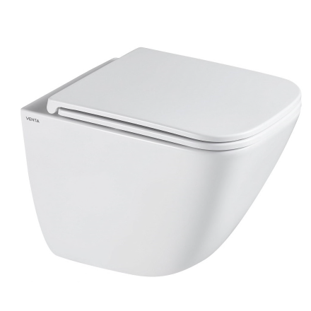 Унітаз підвісний VENTA LIST 485x345x400 Tornado 3.0