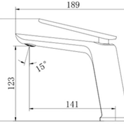 Смеситель для умывальника VENTA BSP127MC