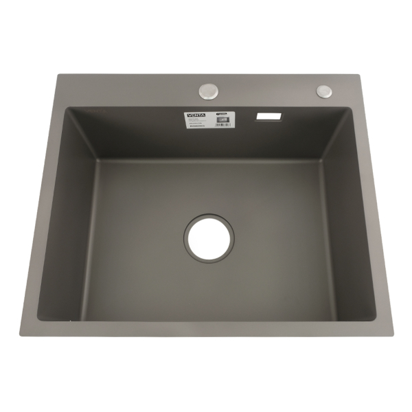 Мойка для кухни VENTA Gray 600x500 BVM6050G