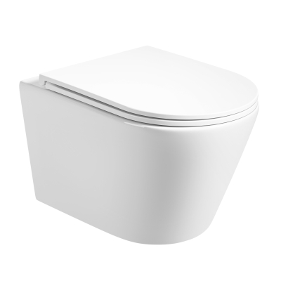 Унітаз підвісний VENTA EDGE 490x360x370 Rimless Унітаз підвісний VENTA EDGE 490x360x370 Rimless