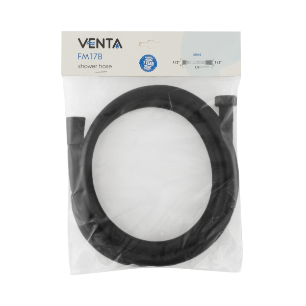 Шланг душовий VENTA FM17B 1.5 м