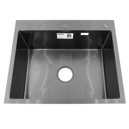 Мойка для кухни VENTA Black 600x500 BVM6050B Мойка для кухни VENTA Black 600x500 BVM6050B