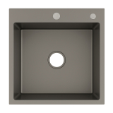 Мийка для кухні інтегрована VENTA Gray 500x500 BVM5050G Мийка для кухні інтегрована VENTA Gray 500x500 BVM5050G
