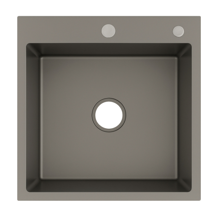 Мийка для кухні інтегрована VENTA Gray 500x500 BVM5050G Мийка для кухні інтегрована VENTA Gray 500x500 BVM5050G