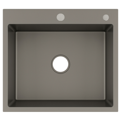 Мийка для кухні інтегрована VENTA Gray 600x500 BVM6050G