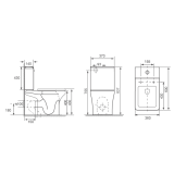 Унітаз-компакт VENTA RETAN FT Tornado + сидіння SoftClose