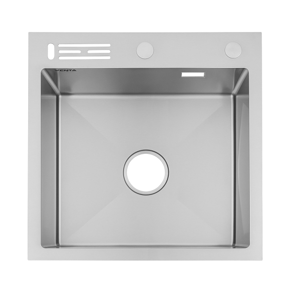 Мийка для кухні VENTA Brushed 500x500 BVMN5050 Мийка для кухні VENTA Brushed 500x500 BVMN5050