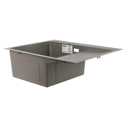 Мийка для кухні інтегрована VENTA Gray 630x500 BVM6350G