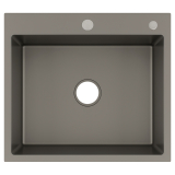 Мийка для кухні інтегрована VENTA Gray 600x500 BVM6050G