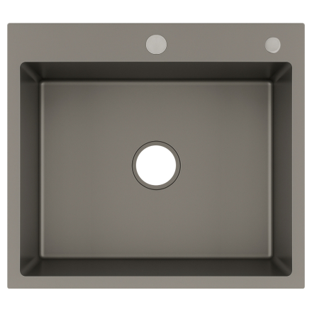 Мийка для кухні інтегрована VENTA Gray 600x500 BVM6050G Мийка для кухні інтегрована VENTA Gray 600x500 BVM6050G