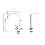 Смеситель для кухни VENTA VK403FS