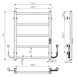 Рушникосушарка VENTA Fokus 700х500 FKU.70.50.5.O.U.3