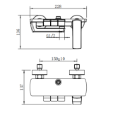 Душова система VENTA BAQ677KC