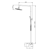 Душова система VENTA BR615KB